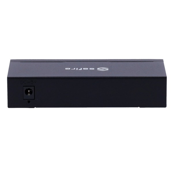 Safire SF-SW08-G-M Safire Switch of the Testea - 8 Portas Gigabit - Velocidade 10/100/1000 Mbps - Plug & Amp Play - Tecnologia 