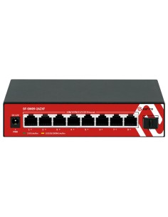 Comprar SAFIRE SF-SW09-2AZXF Switch Multigagibit 2,5Gbps - 8 puertos + 1 Uplink SFP 10G  - Velocidad de puertos 2,5/1Gbps  - Tas