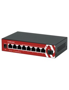 Comprar SAFIRE SF-SW09-2AZXF Switch Multigagibit 2,5Gbps - 8 puertos + 1 Uplink SFP 10G  - Velocidad de puertos 2,5/1Gbps  - Tas 2