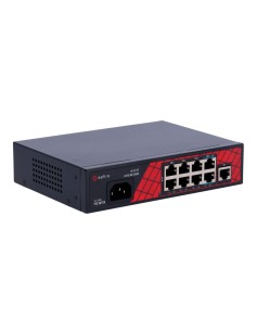Acheter SAFIRE SF-SW0908HIPOE-120 Safire Switch Hi-PoE  - 8 ports PoE + 1 uplink RJ45 - Vitesse des ports 10/100 Mbps - 6 Pu 2