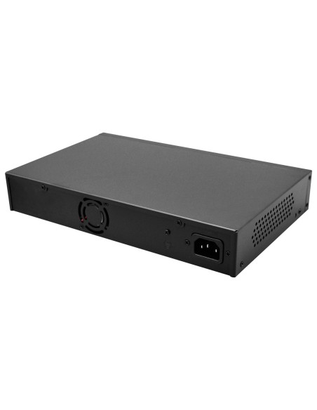 Kaufen SAFIRE SF-SW2016HIPOE-GMF-240 Safire Switch Hi-PoE – 16 GE-PoE-Ports + 2 SFP + 2 RJ45 – Portgeschwindigkeit 10/100/10