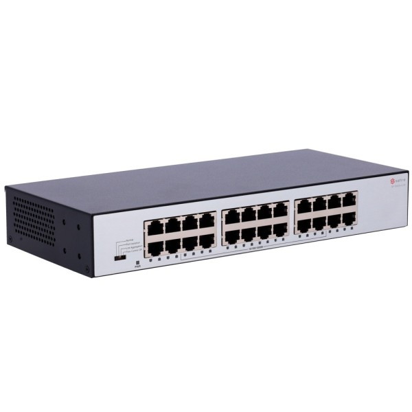 Acquistare SAFIRE SF-SW24-G-M Switch Safire da tavolo - 24 porte Gigabit - Velocità 10/100/1000 Mbps - Plug & Play - Tec