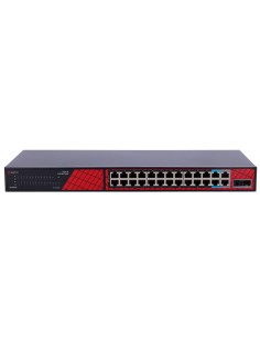 Comprar SAFIRE SF-SW2824HIPOE-300 Safire Switch Hi-PoE - 24 puertos + 2 SFP Uplink + 2 Uplink RJ45 - Velocidad de puertos Fast E 2