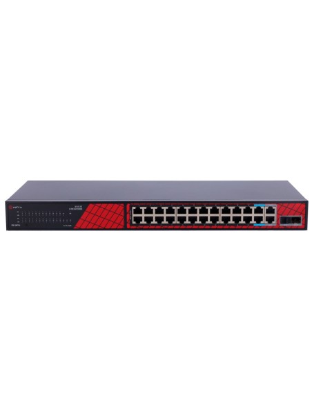 Safire SF-SW2824PIXAE-300 Safire Switch Hi-PoE - 24 portas + 2 UpLink SFP + 2 UpLink RJ45 - Velocidade de Porta Ethernet Fast 