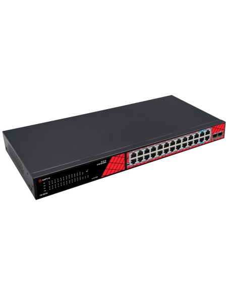 Acheter SAFIRE SF-SW2824HIPOE-GMF-300 Switch Safire Hi-PoE - 24 ports + Uplink SFP 2,5GE + 2 uplinks RJ45 - Vitesse du port