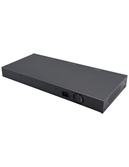 Comprar SAFIRE SF-SW2824HIPOE-GMF-300 Safire Switch Hi-PoE - 24 puertos + 2.5GE SFP Uplink + 2 Uplink RJ45 - Velocidad de puerto