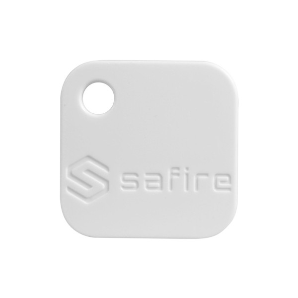 Kaufen Sie CARDCUBE SF-TAG-DS RFID-Näherungs-Tag-Schlüsselanhänger – ID per Funkfrequenz – MF DESFire EV1 passiv | Farbe Weiß – 