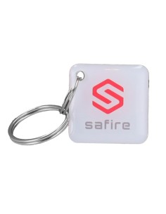 CardCube SF-Tag-Em-Epoxi-SQ Numered Proximity Tag Keychain - ID de radiofrequência - Passive EM | Resina epóxi brilhante - B 2