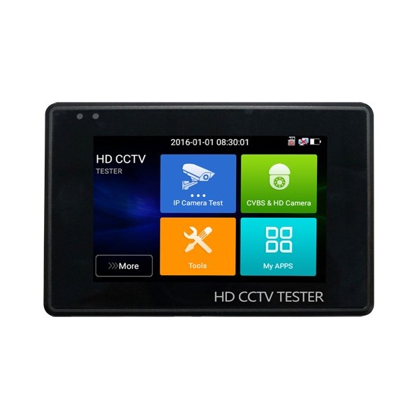 Safire SF-tester-Braço-5n1-4K Doll multifuncional CCTV Checker - HDTVI, HDCVI, AHD, CVBS e IP - Resolução