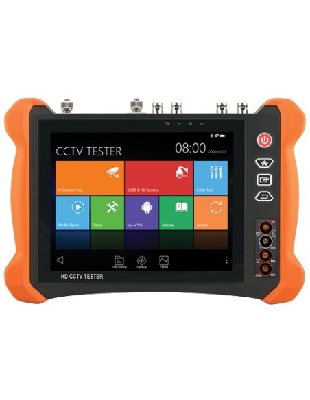 Comprar SAFIRE SF-TESTER8-5N1-4K Comprobador CCTV multifuncional - Admite cámaras HDTVI, HDCVI, AHD, CVBS e IP - Resolución de t