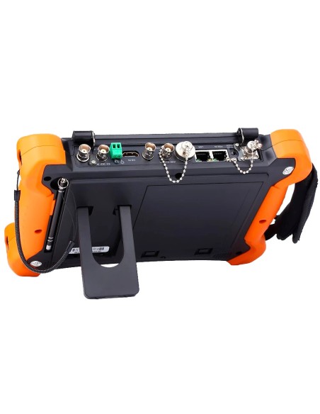 Safire SF-Tester8-5n1-4k Multifunction CCTV Tester - suporta resolução HDTVI, HDCVI, AHD, CVBS e IP - testador