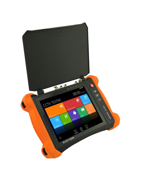 Comprar SAFIRE SF-TESTER8-5N1-4K Comprobador CCTV multifuncional - Admite cámaras HDTVI, HDCVI, AHD, CVBS e IP - Resolución de t