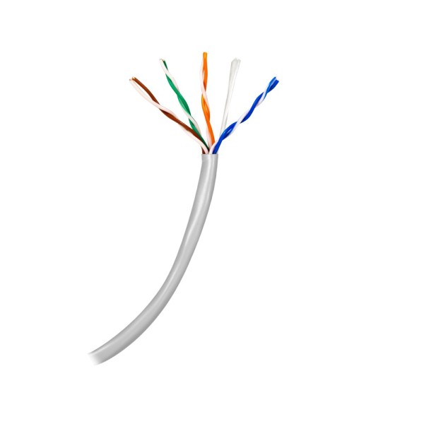 Comprar SAFIRE SF-UTP5E-100-24AWG-G Safire Cable UTP categoría 5E - Conductor CCA - Diámetro 24 AWG-0,52mm -  Cumple con 90m Flu