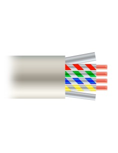 Safire SF-UTP6-100-H-23AWG-G Safe Cable Categoria UTP 6 - Driver CCA - Diâmetro 23 AWG-0,58mm - Em conformidade com o teste de f