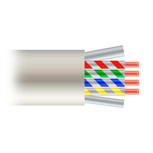 Safire SF-UTP6-100-H-23AWG-G Safe Cable Categoria UTP 6 - Driver CCA - Diâmetro 23 AWG-0,58mm - Em conformidade com o teste de f