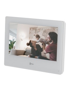 Acheter SAFIRE SF-VIDISP08-7WIP-A Moniteur pour visiophone - Écran TFT 7" - Audio bidirectionnel - TCP/IP, WiFi et SIP -