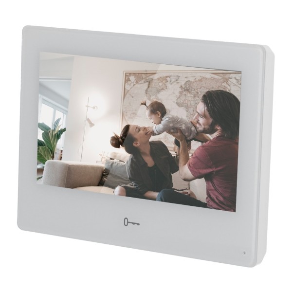 Acheter SAFIRE SF-VIDISP08-7WIP-A Moniteur pour visiophone - Écran TFT 7" - Audio bidirectionnel - TCP/IP, WiFi et SIP -