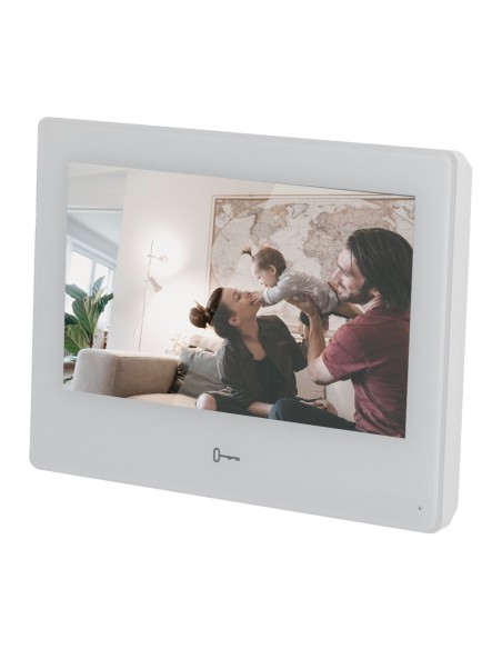 Safire SF-Vidisp08-7Wip-A Monitor para Player de Vídeo - TFT 7 & Quot - Audio Bidirecional - TCP / IP, Wi-Fi e SIP - Instalação