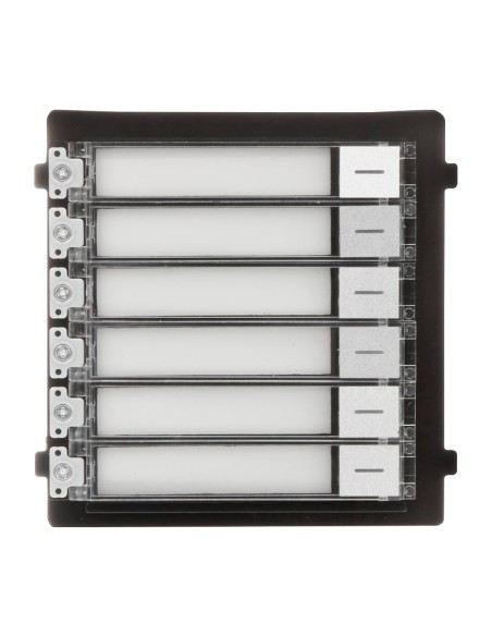 Módulo de extensão SF-VIMOD-Key6 Safire - Chamada para diferentes monitores - 6-botão teclado - 6 etiquetas personalizadas c