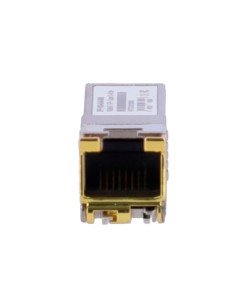 OEM SFP-10G-RJ45-80M SFP + Transceptor Module - Porta de cobre com conector RJ45 - Velocidades suportadas 2.5G / 5G / 10G - até  2