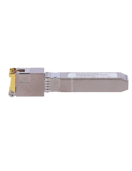OEM SFP-10G-RJ45-80M SFP + Transceptor Module - Porta de cobre com conector RJ45 - Velocidades suportadas 2.5G / 5G / 10G - até 