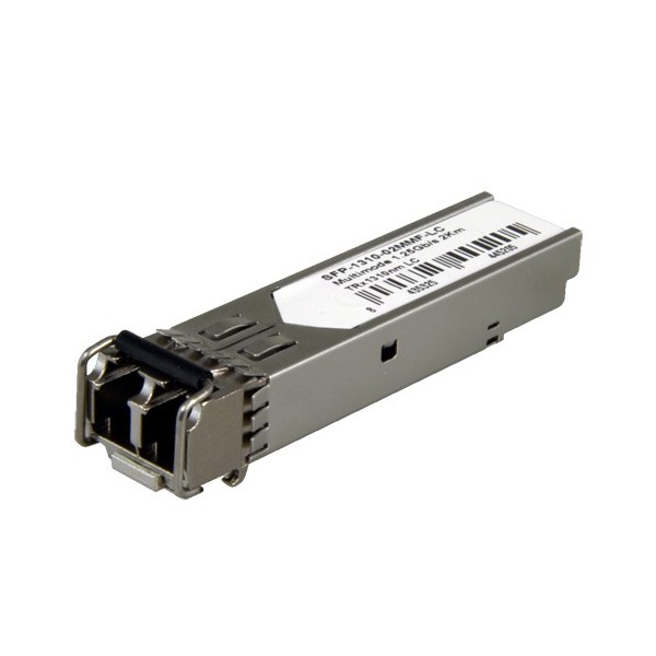 Comprar OEM SFP-1310-02MMF-LC Módulo transceptor SFP - TRx 1310 nm - Fibra multimodo - Conector LC dúplex - Máximo 2 km - 1.25Gb