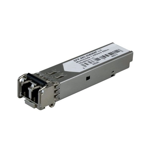 Módulo transceptor OEM SFP-850-005MMF-LC SFP - TRX 850 NM - Multimode Fiber - Conector LC Duplex - máximo 550 M - 1.25GB / S - 1
