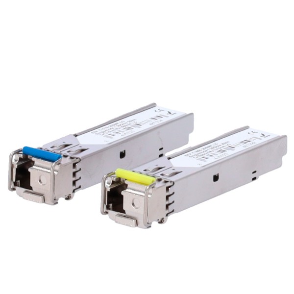 OEM SFP-TR1513-20SMF-LC Casal de módulos transceptor SFP - TX 1550/1310 NM RX 1310/1550 NM - Fibra Monomodo - Conector LC SIM