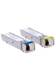 OEM SFP-TR1513-20SMF-LC Casal de módulos transceptor SFP - TX 1550/1310 NM RX 1310/1550 NM - Fibra Monomodo - Conector LC SIM 2