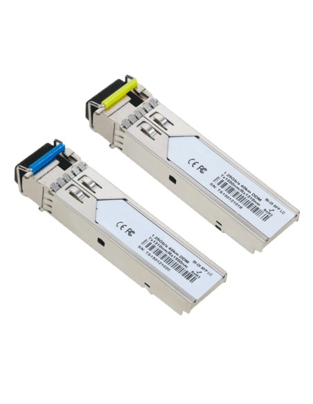 Comprar OEM SFP-TR1513EX-40SMF-LC Pareja de módulos transceptores SFP  - Tx 1550/1310 nm Rx 1310/1550 nm - Fibra monomodo - Cone