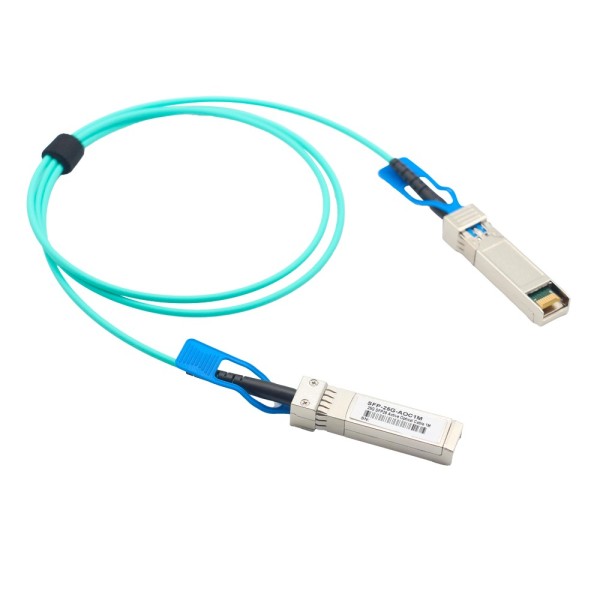 OEM SFP28-25G-AOC-1M Cabo de conexão direto SFP28 - Velocidade 25Gbps - Módulos SFP28 em ambas as extremidades - Ideal para empi