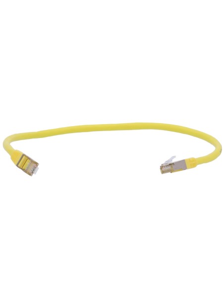 Comprar SAFIRE SFTP6A-H-05Y Cable SFTP - Ethernet - Conectores RJ45 - Categoría 6A - 0,5 m - Color amarillo SFTP6A-H-05Y