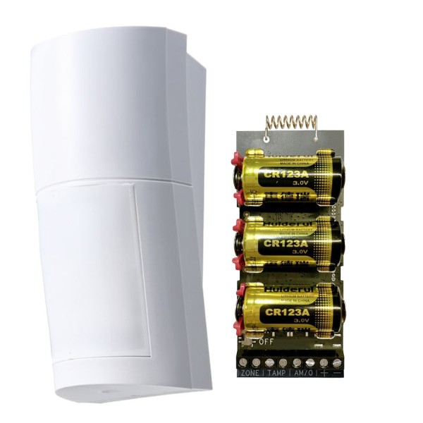 Comprar OPTEX OPTEX-197 Detector PIR doble tecnología para Exterior antimascotas Optex + Transmisor vía Radio AXPRO Hikvision QX