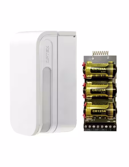 Kaufen OPTEX OPTEX-198 Dualer PIR-Vorhangdetektor für den Außenbereich, 12 m pro Seite (Dualsensor), per Funk Optex + Funk-Trans