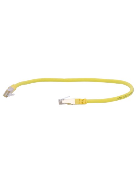 Comprar SAFIRE SFTP6A-H-1Y Cable SFTP - Ethernet - Conectores RJ45 - Categoría 6A - 1 m - Color amarillo SFTP6A-H-1Y