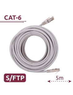 Comprar SAFIRE SFTP6A-H-5W Cable SFTP - Ethernet - Conectores RJ45 - Categoría 6A - 5 m - Color blanco SFTP6A-H-5W