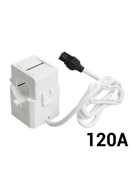 Comprar SHELLY SH-120A-CURRENT-TRANS-CLAMP Shelly 120A  - Pinza de transformador de corriente - Medidor de consumo - Soporta 110