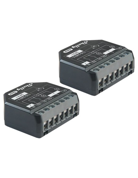Comprar SHELLY SH-2PM-GEN4-2PC Relé Shelly 2PM Gen4 - WiFi 2.4 GHz / Bluetooth / Zigbee -  Interruptor inteligente  - Soporta 11