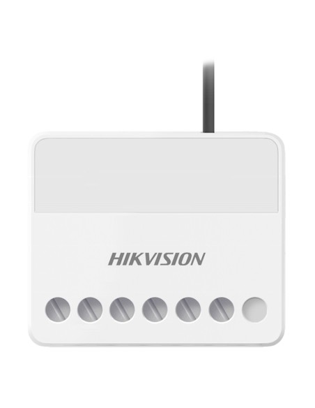 Comprar HIKVISION ALARMS HIK-ALARM-63 Módulo de relés inalámbrico 12Vdc Hikvision para sistema AXPRO DS-PM1-O1L-WE