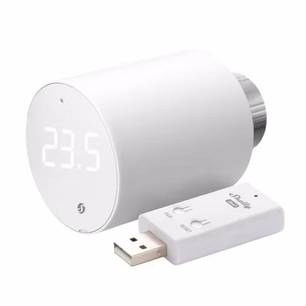 Kaufen SHELLY SH-BLU-TRVX1-SH-BLU-GATEWAY-GEN3 Shelly BLU TRV x1 + Shelly Blu Gateway Gen3 – intelligenter Thermostatkopf p