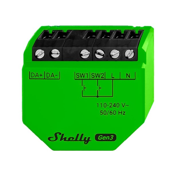 Comprar SHELLY SH-DALI-DIMMER-GEN3 Shelly DALI Dimmer Gen3 - WiFi 2.4 GHz IEEE802.11 b/g/n - Bluetooth - Regulador intensidad de