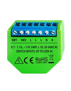 Comprar SHELLY SH-DIMMER-2 Shelly Dimmer 2 - WiFi 2.4 GHz IEEE802.11 b/g/n - Regulador intensidad de luz - Soporta 110-230 V - E