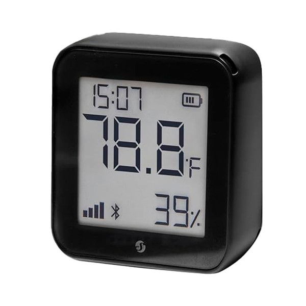 Comprar SHELLY SH-HT-GEN3-MB Shelly H&amp;T Gen 3 Negro Mate - WiFi 2.4 GHz IEEE802.11 b/g/n / Bluetooth - Sensor H&amp;T - Pant