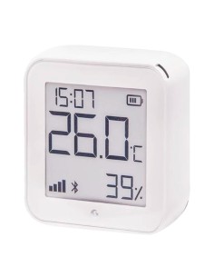 Acheter SHELLY SH-HT-GEN3-MW Shelly H&T Gen 3 Blanc mat - Capteur d’humidité et de température - Écran à encre électronique