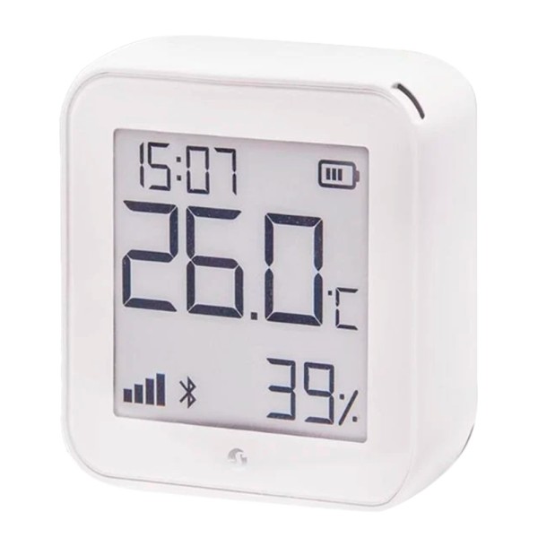 Acheter SHELLY SH-HT-GEN3-MW Shelly H&T Gen 3 Blanc mat - Capteur d’humidité et de température - Écran à encre électronique