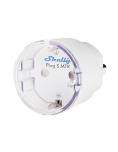 Acheter SHELLY SH-PLUG-S-MTR-GEN3-W Shelly Plug S MTR Gen3 (Blanc) - Prise intelligente / LED multicolore - Protection contr