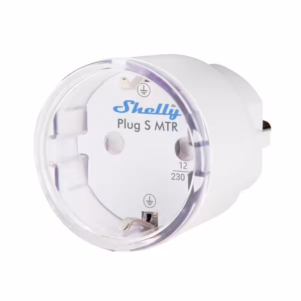 Comprar SHELLY SH-PLUG-S-MTR-GEN3-W Shelly Plug S MTR Gen3 (White) - Enchufe inteligente / Luz LED Multicolor - Protección contr