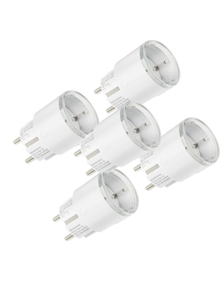 Comprar SHELLY SH-PLUG-S-MTR-GEN3-W-5PC Enchufe Shelly Plug S MTR Gen3 (White) - WiFi 2.4 GHz IEEE802.11 b/g/n / Bluetooth - Med