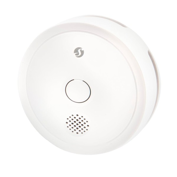Acquista SHELLY SH-PLUS-SMOKE-ALARM Shelly Plus Smoke Alarm - Sensore fotoelettrico di rilevamento del fumo - Allarme sonoro da 