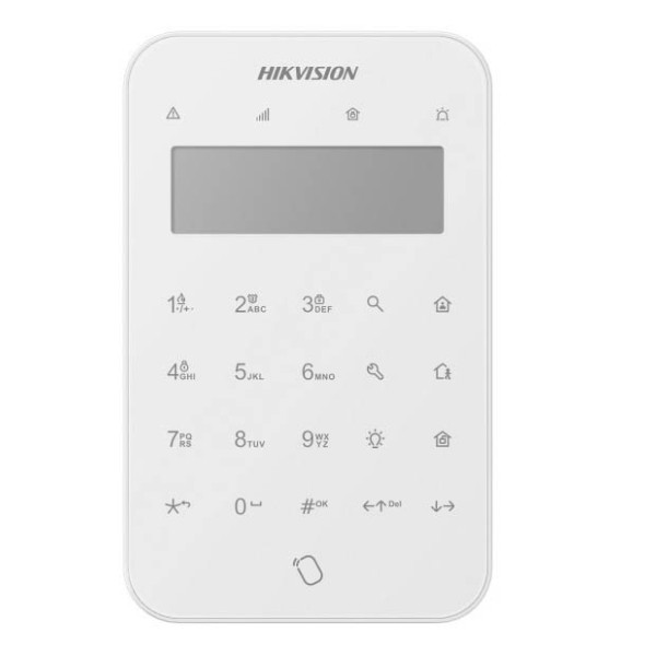 Acheter HIKVISION ALARMS HIK-ALARM-201 Clavier filaire BUS pour AX-Hybrid avec écran LCD